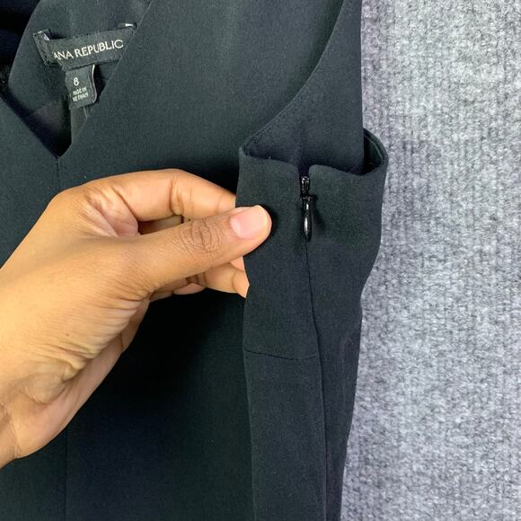 NEW $138 Banana Republic Classy Cocktail Dress Bow-tie Back Size 8 - Picture 13 of 14